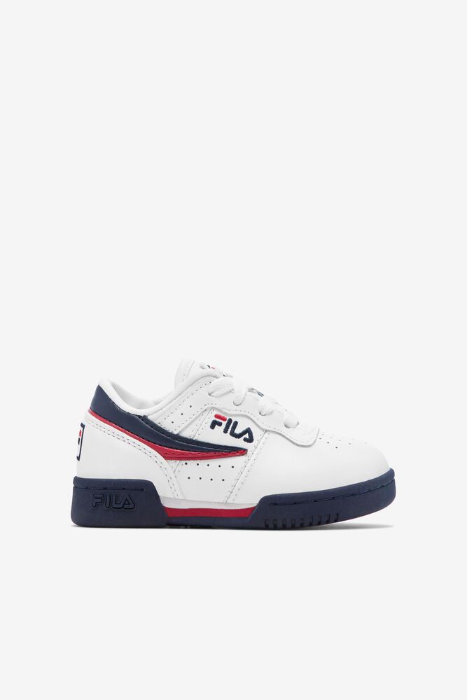 Fila Infant's Original Fitness Trainers White - Kids - 05319VQUP